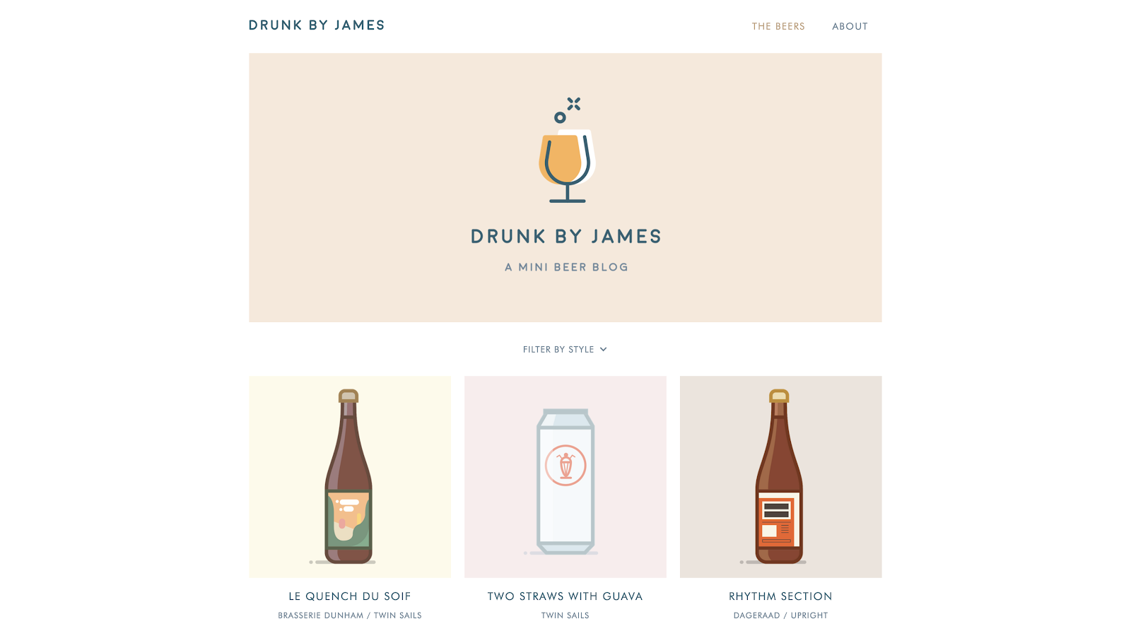 drunk by james blog