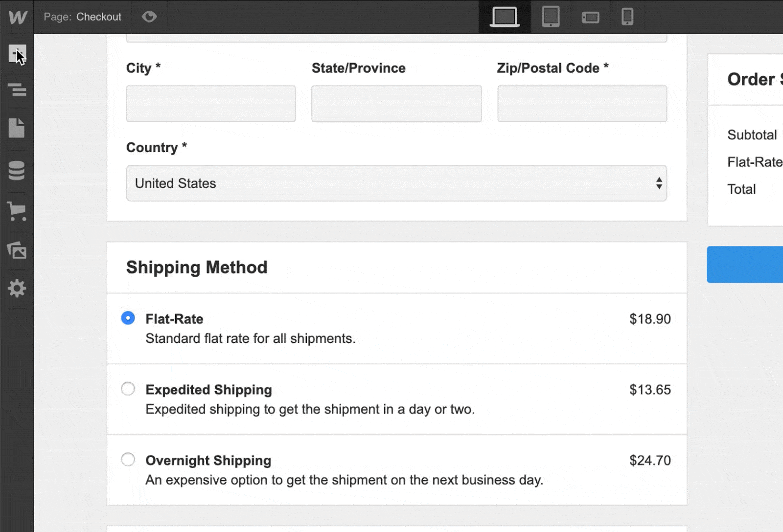 collect more info ecommerce checkout
