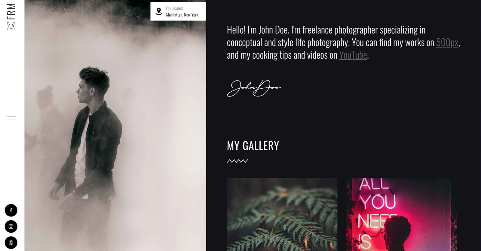 frame webflow template
