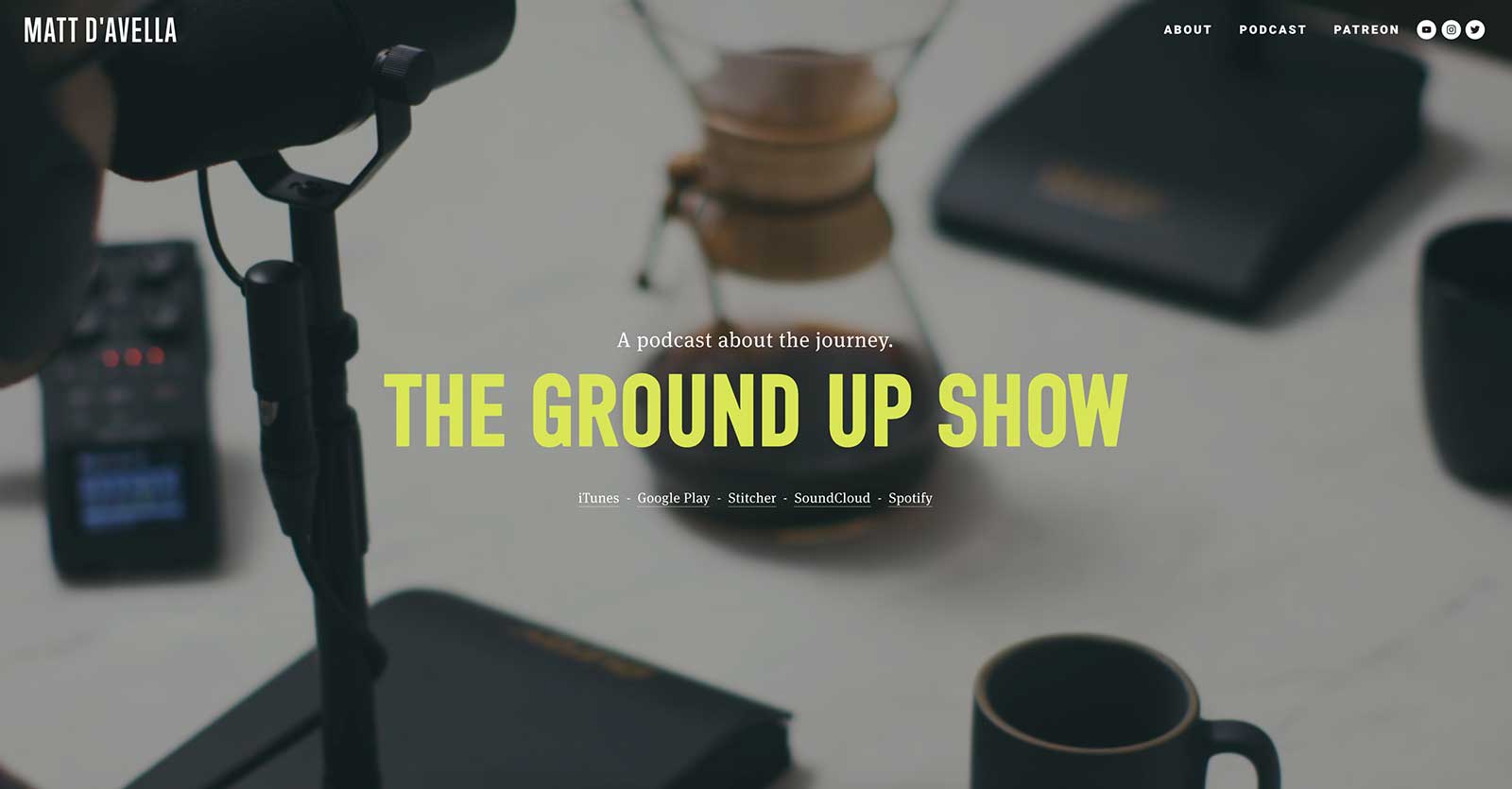 the ground up show