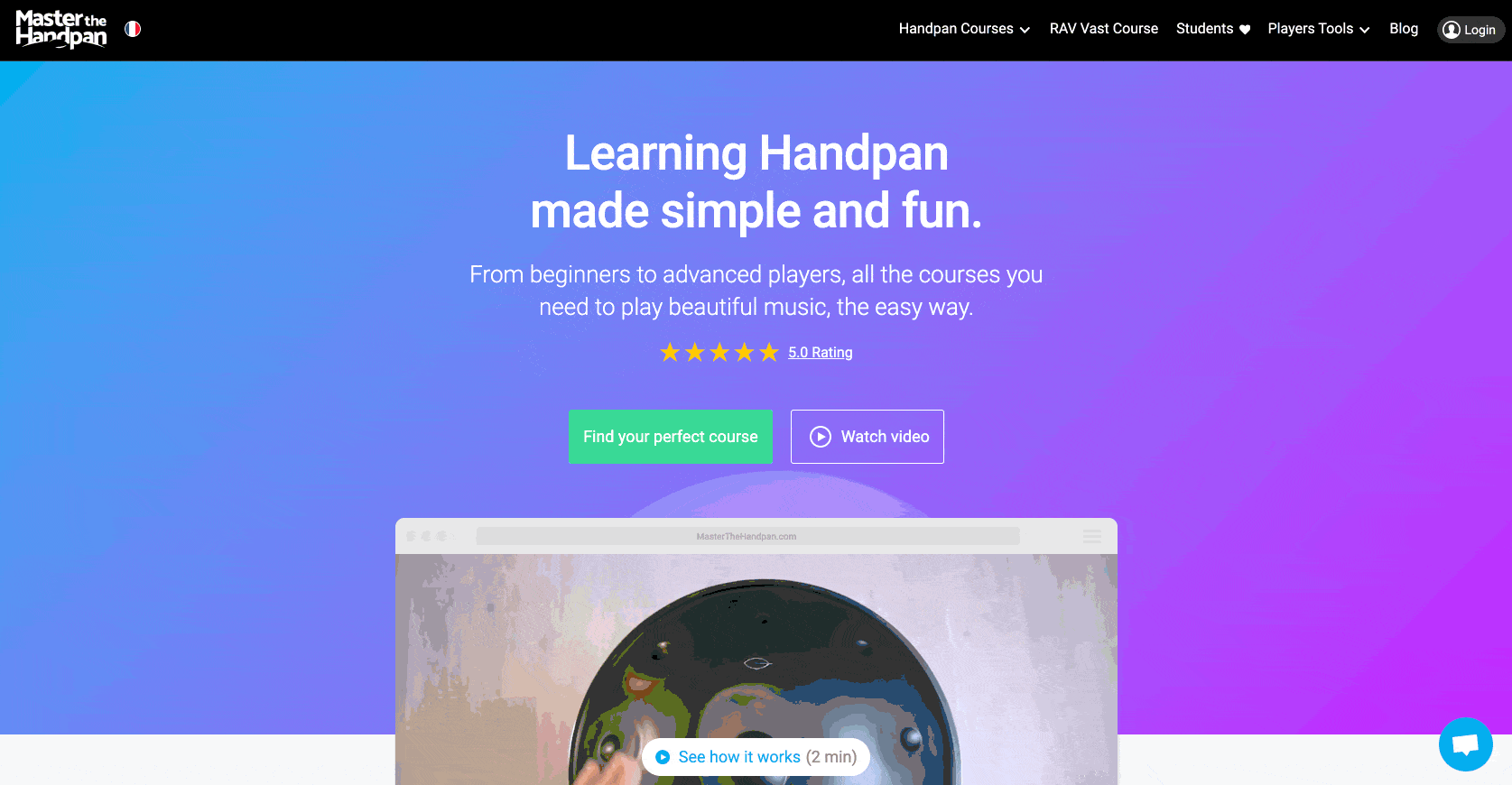 master the handpand homepage