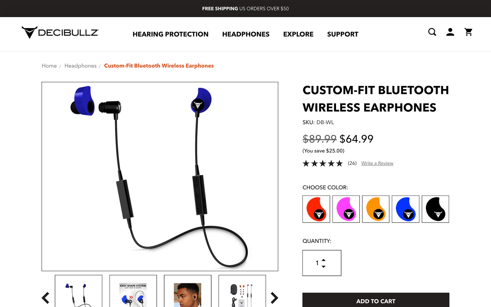 decibullz bluetooth headphones