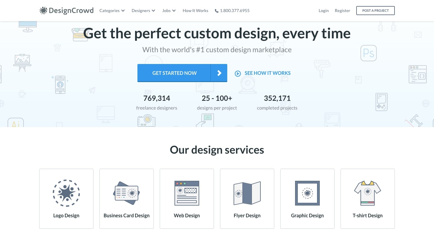 designcrowd for freelancers