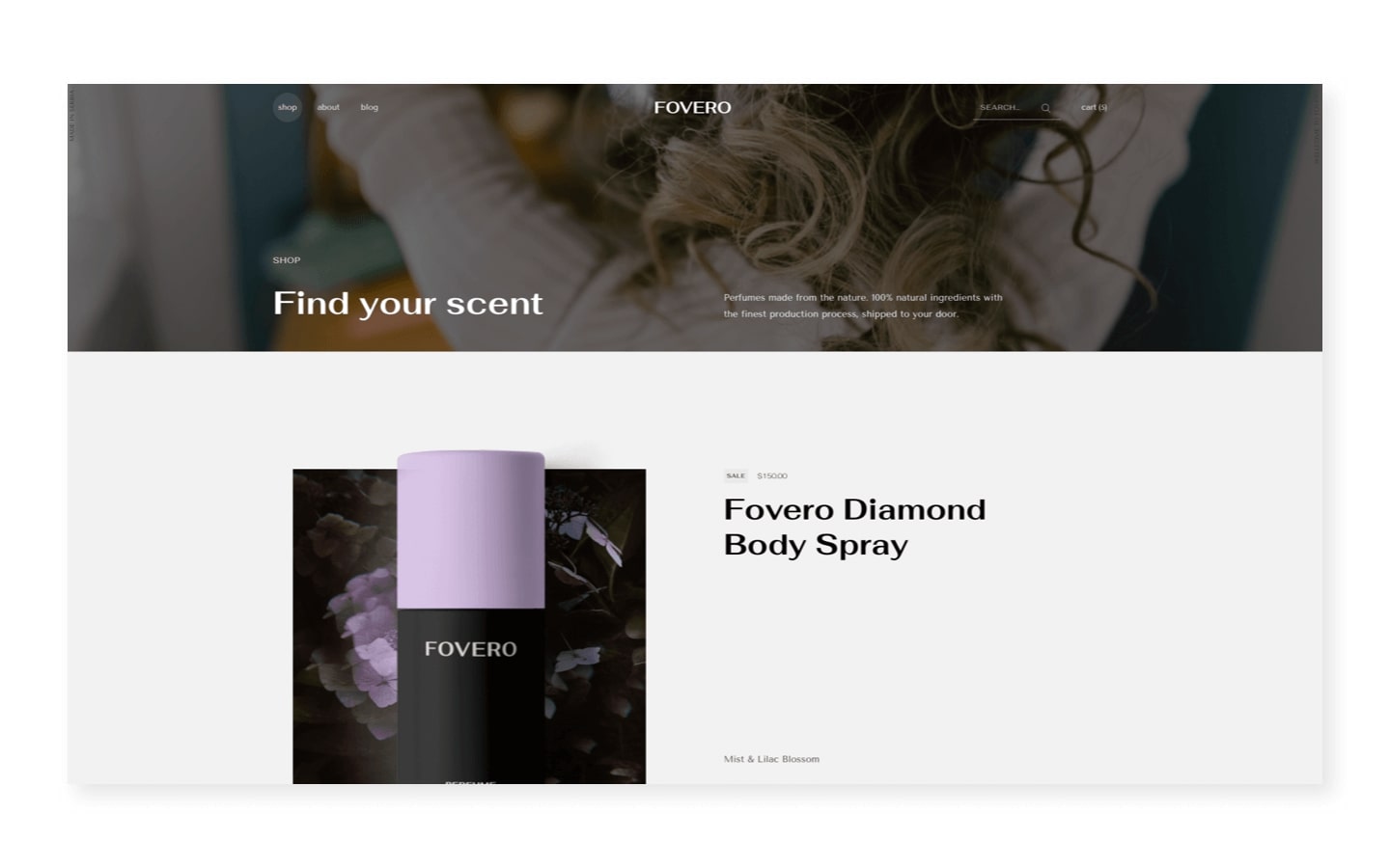 fovero webflow template