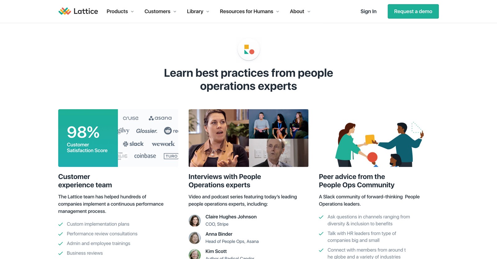 learn best practices with lattice