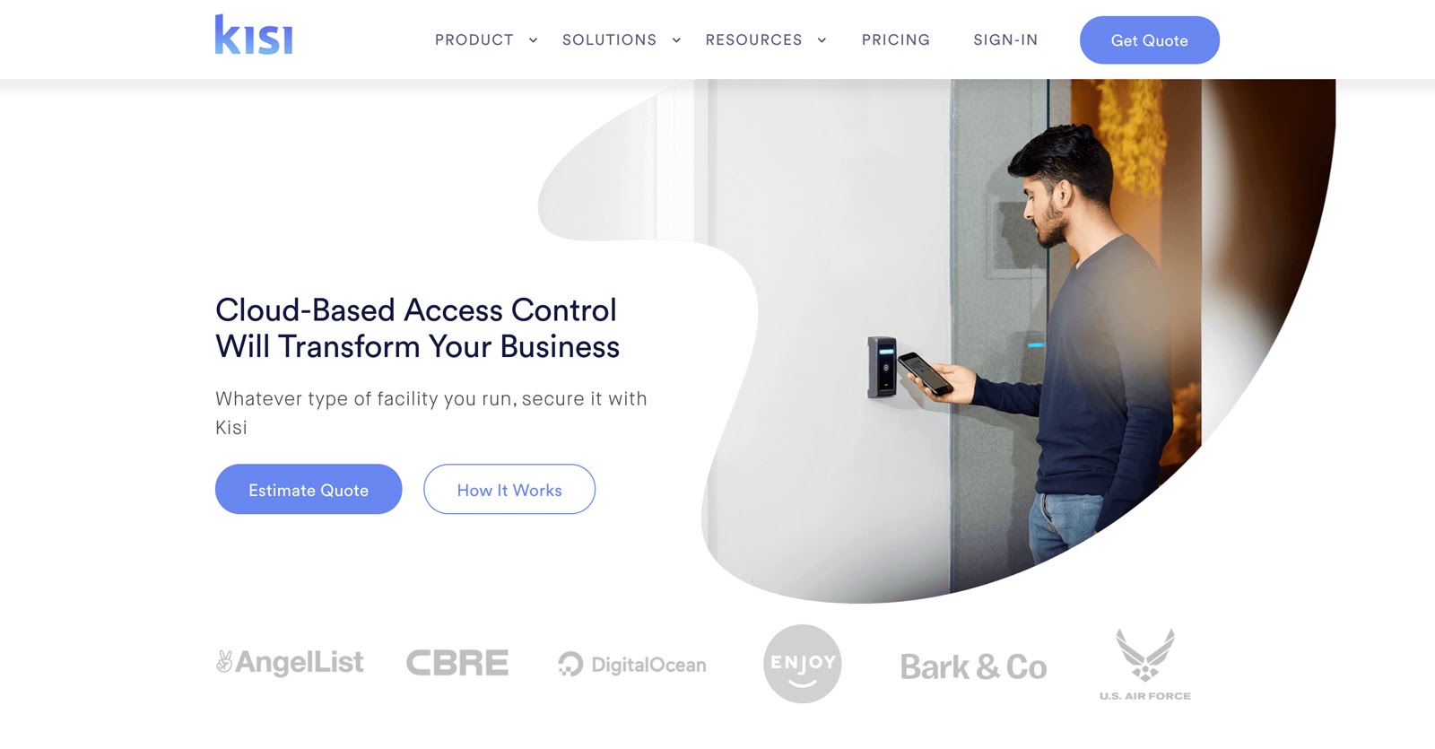 kisi cloud based control