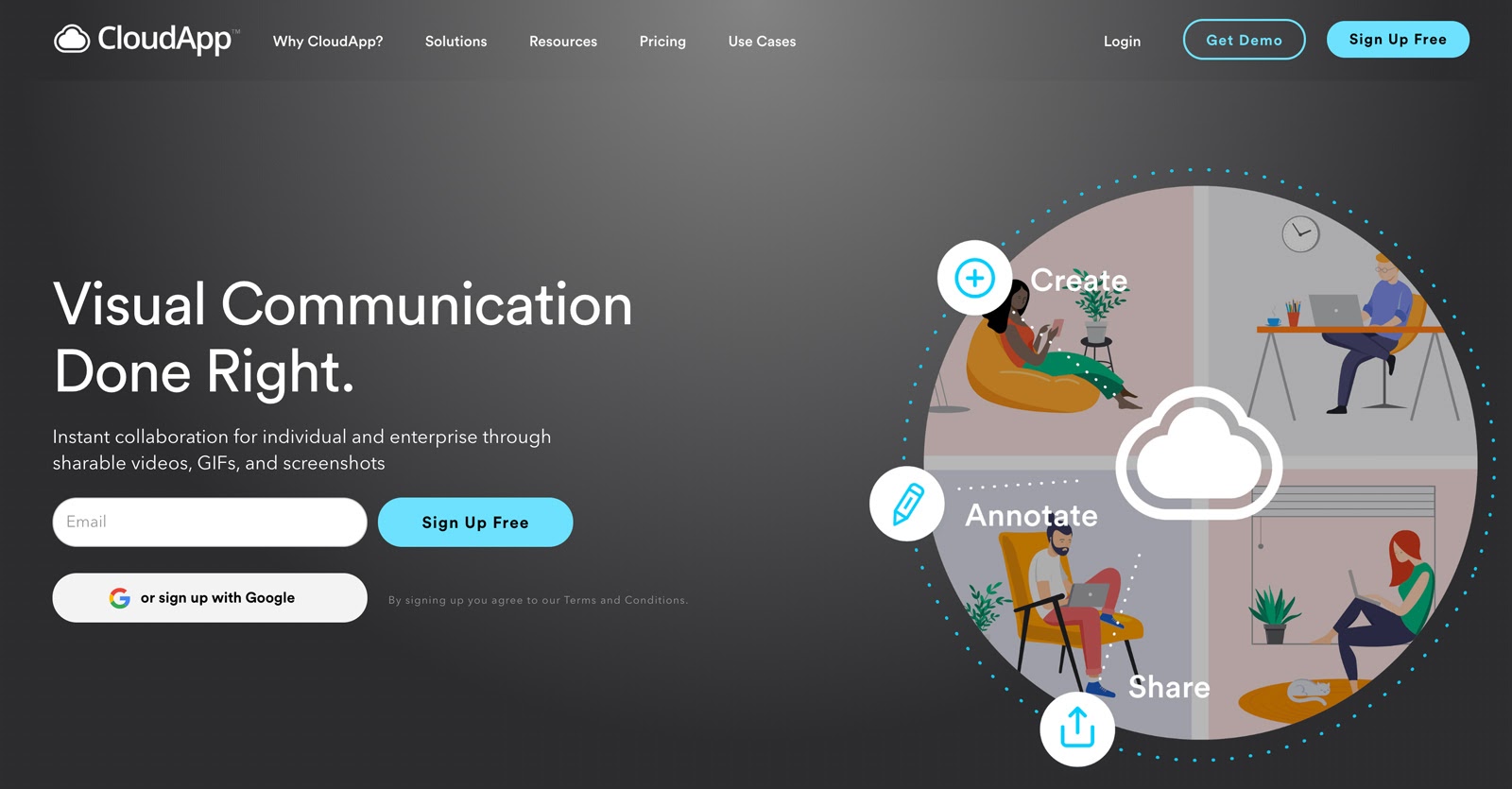 cloudapp's website