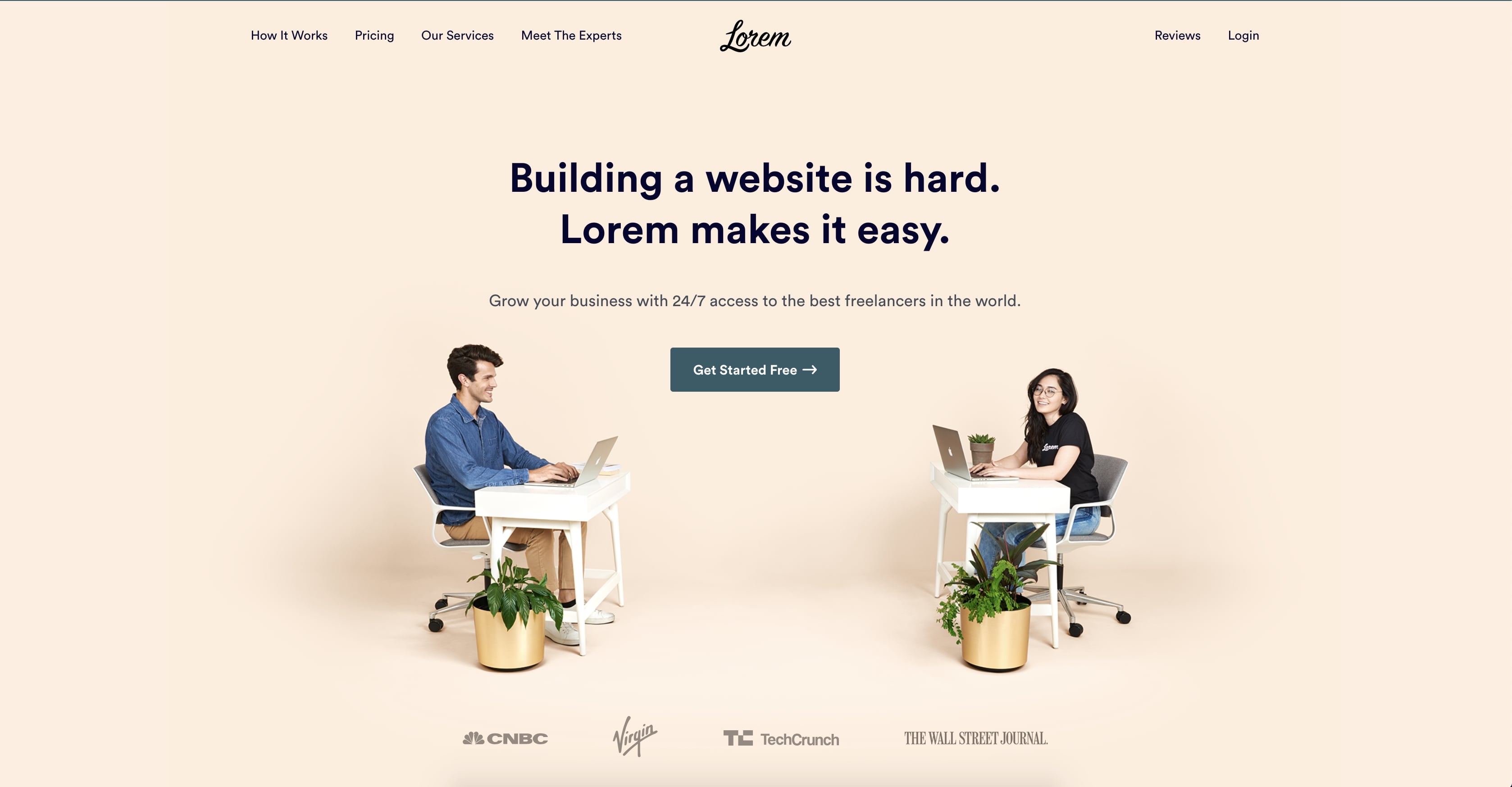 lorem's website