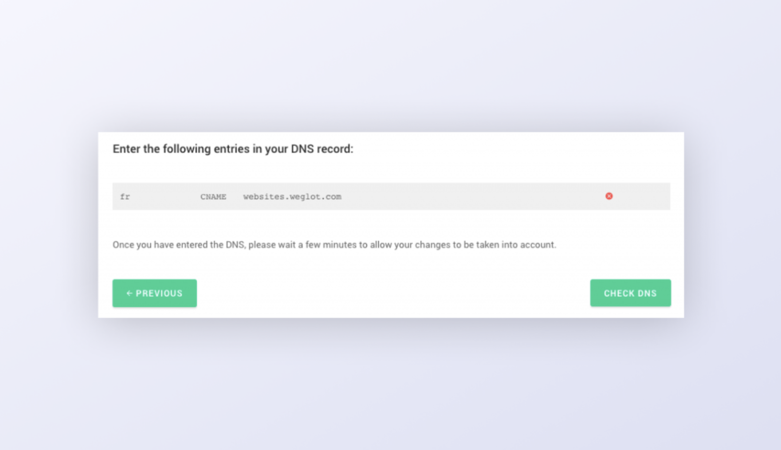 configuring your DNS records