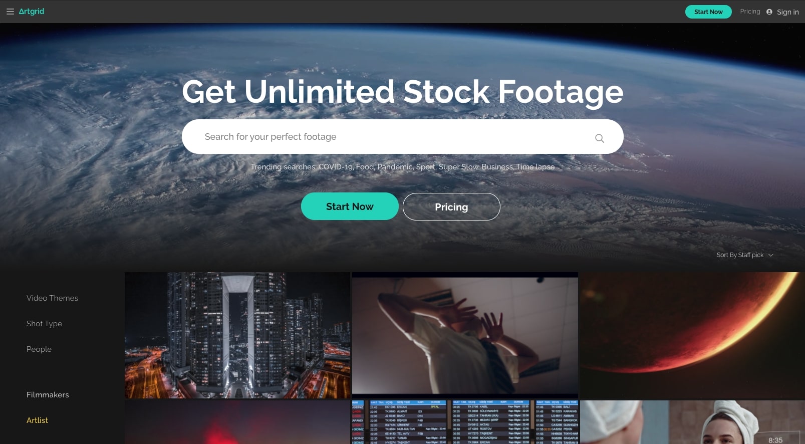 artgrid free stock photos