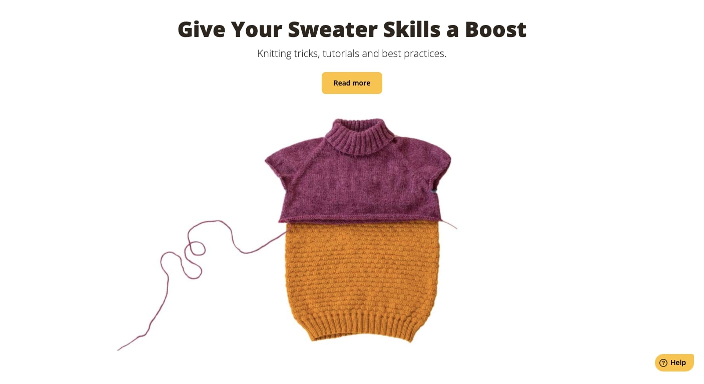 sweater made in bellish