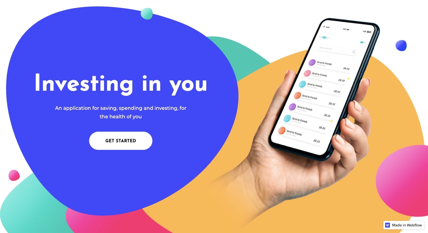 soft html template landing page