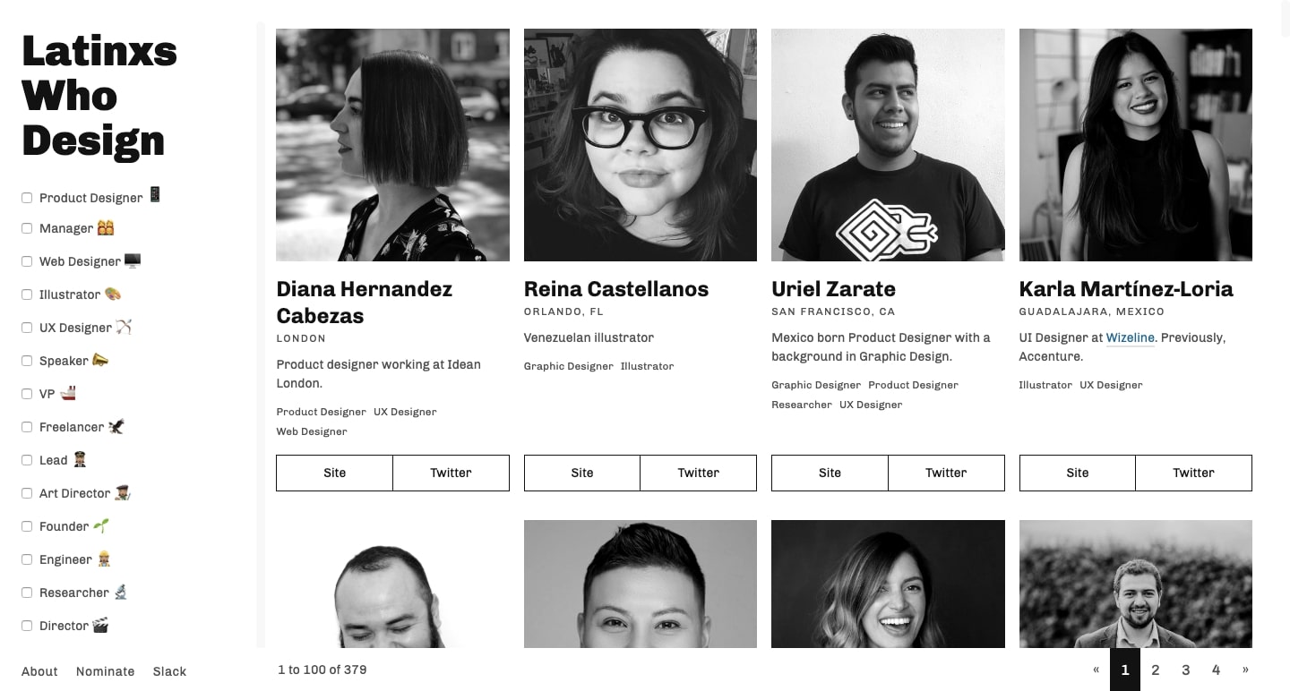 latinx's who design