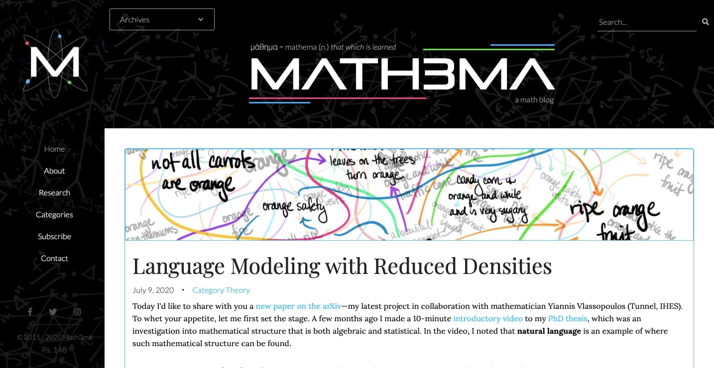math3ma homepage