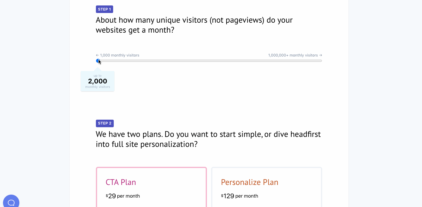 rightmessage pricing gif