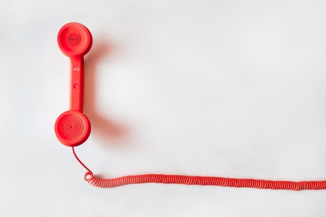 image of red phone