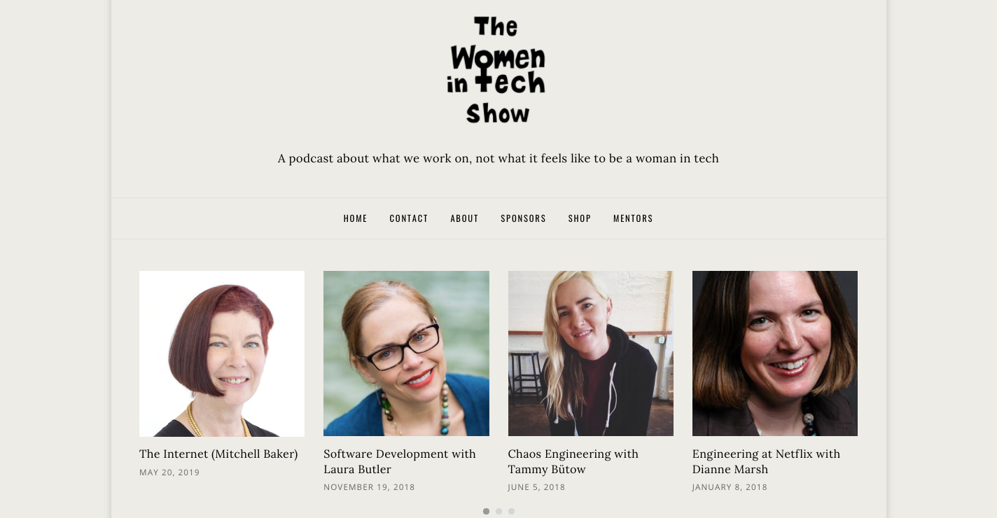 the women in tech show