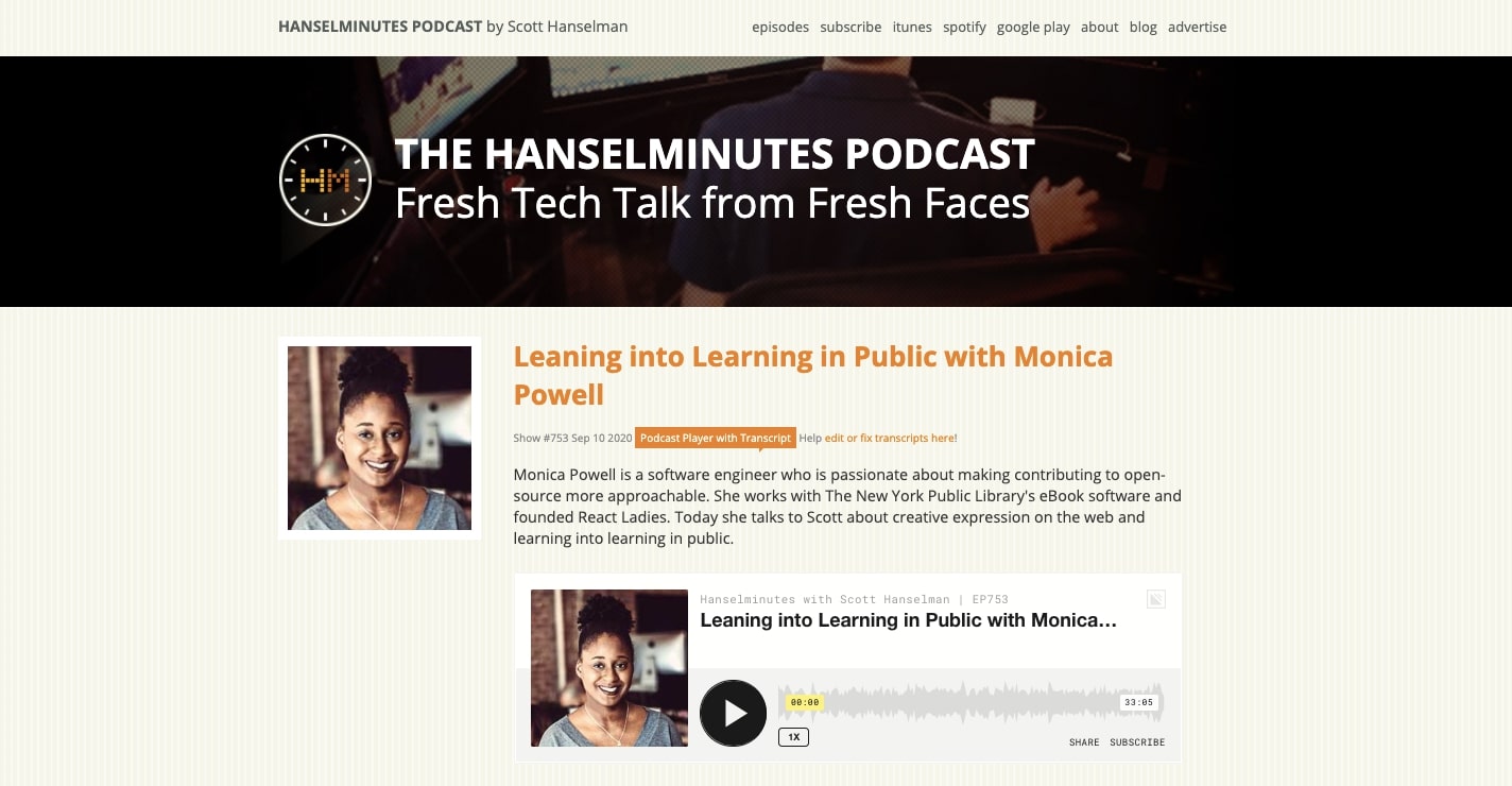 hanselminutes podcast