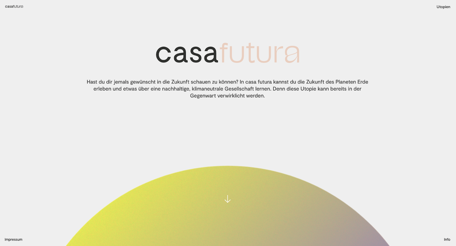 casa futura website