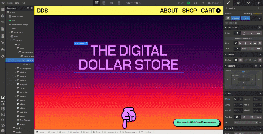 digital dollar store gif