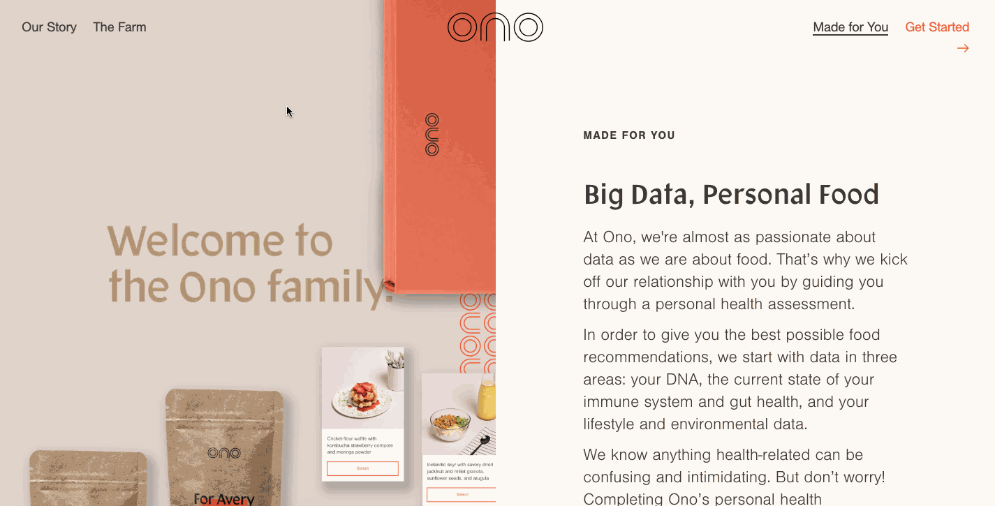 creating a website layout