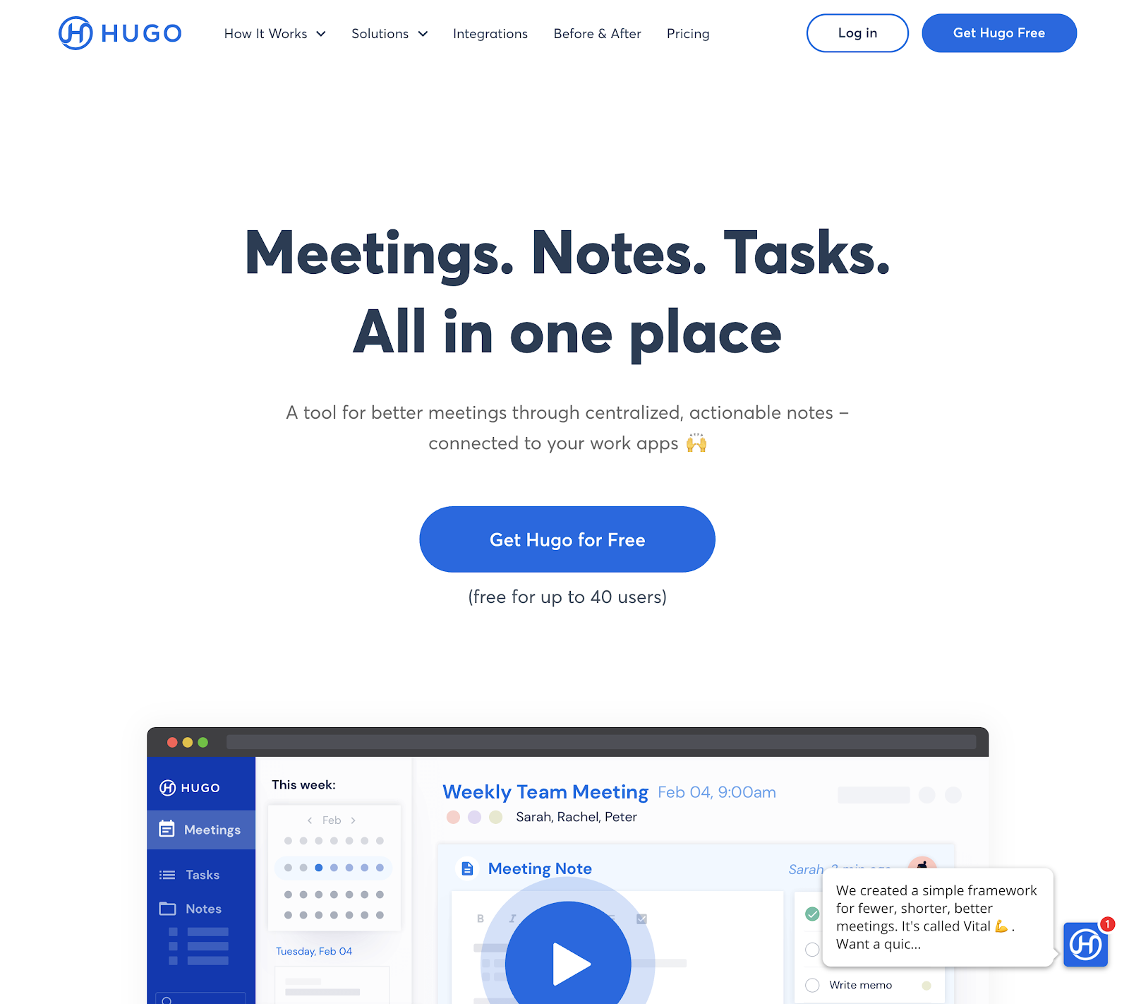 hugo website