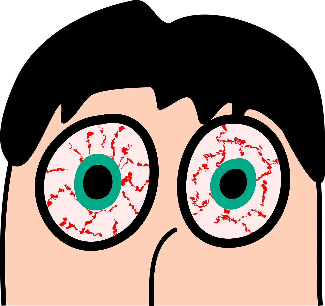 tired cartoon