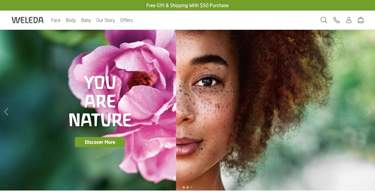 weleda website