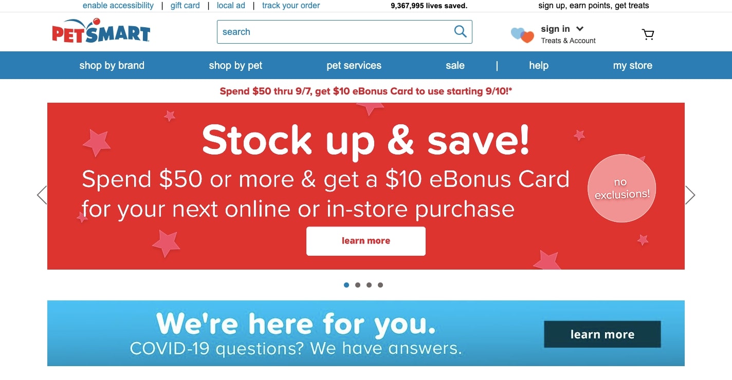 petsmart visual identity