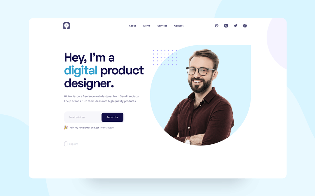 nero webflow template