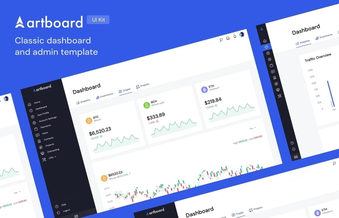 artboard webflow ui kit