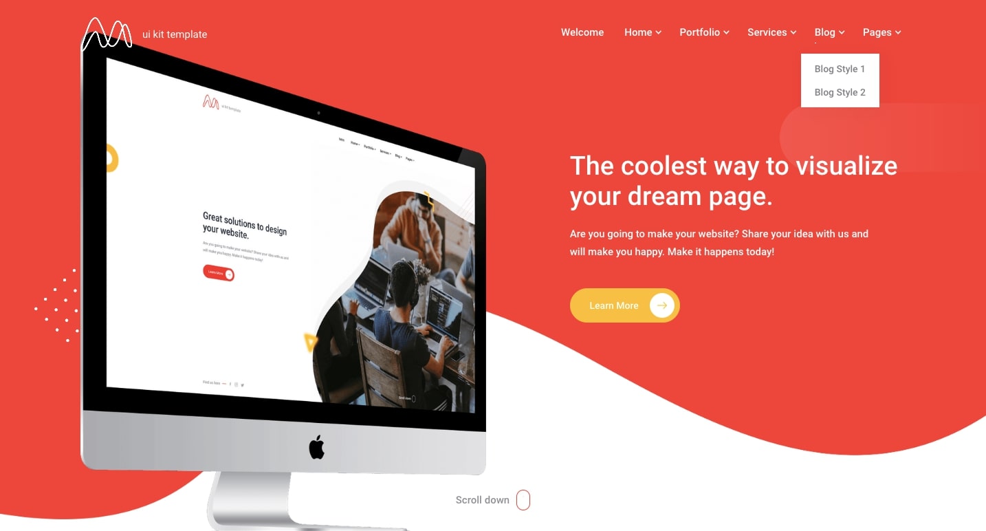 muma ui kit template