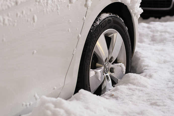 Car snow