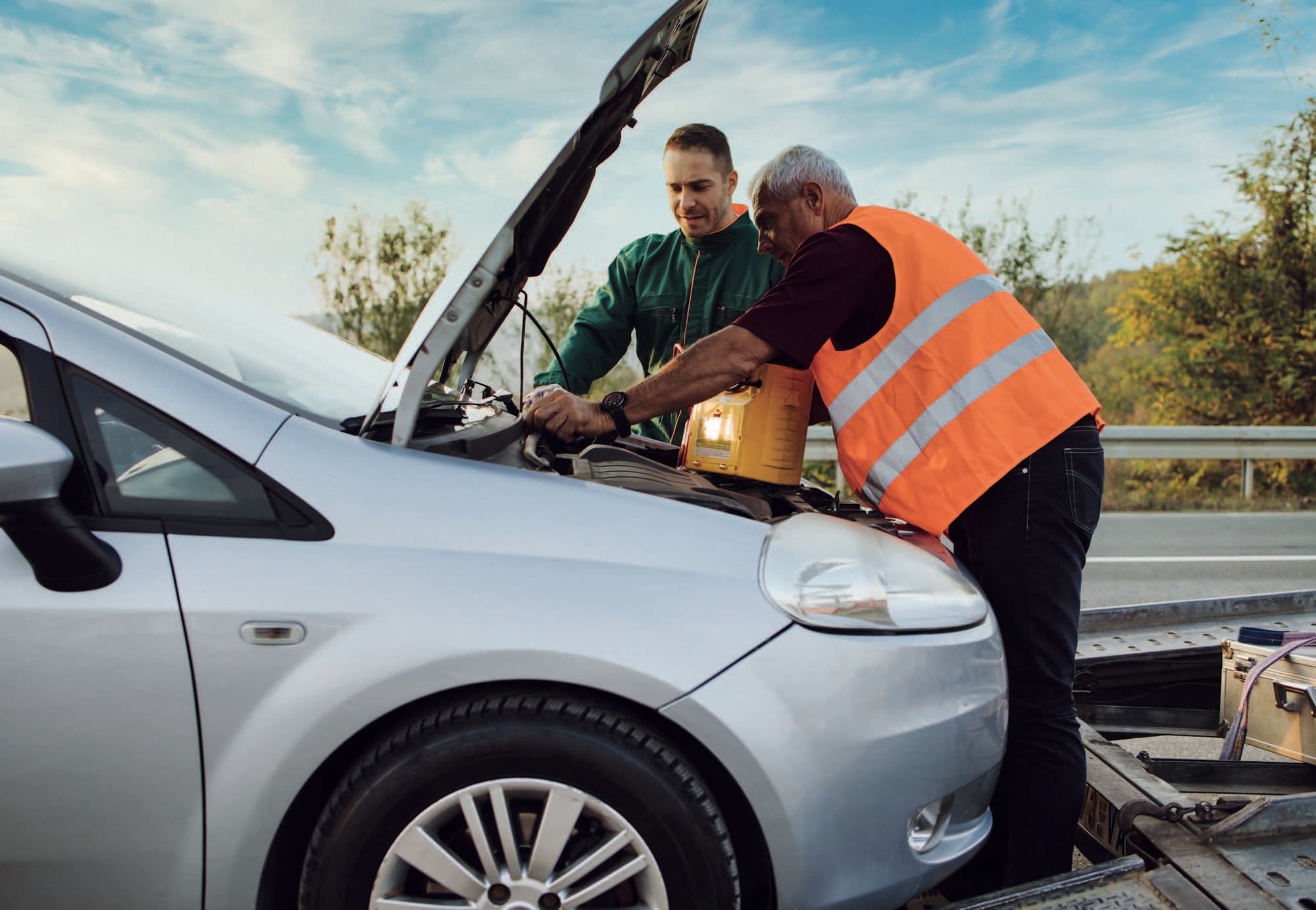 Automotive Jump Start Service 24/7 Car Battery Jump Start