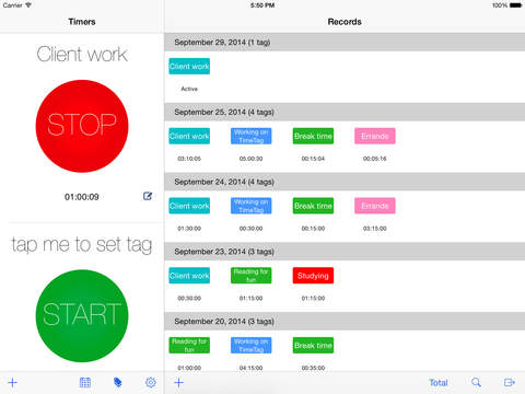 Log Hours App Workflow