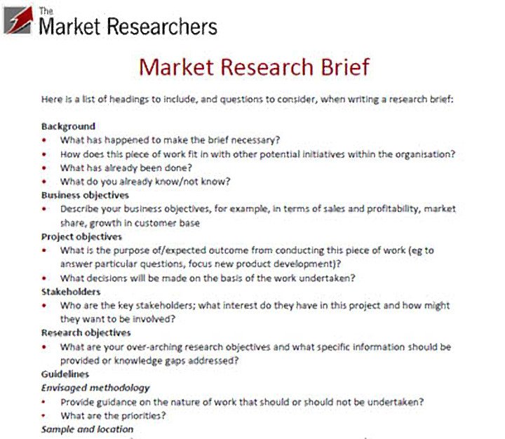 Research Brief Template