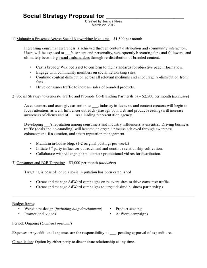 Digital Marketing Agency Proposal Template
