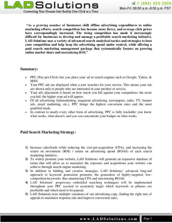 PPC Proposal Template