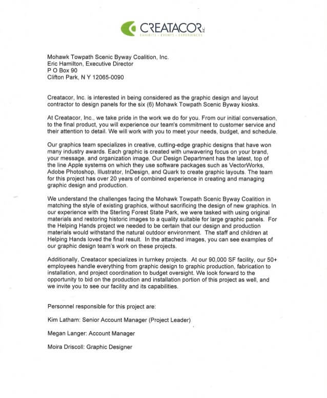 Graphic Design RFP Example