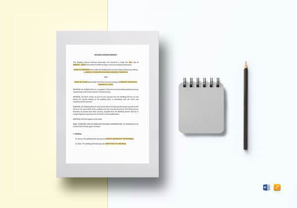Mobile Design Contract Template Sample