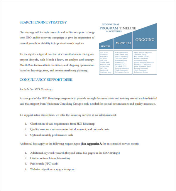 Social Media RFP Example