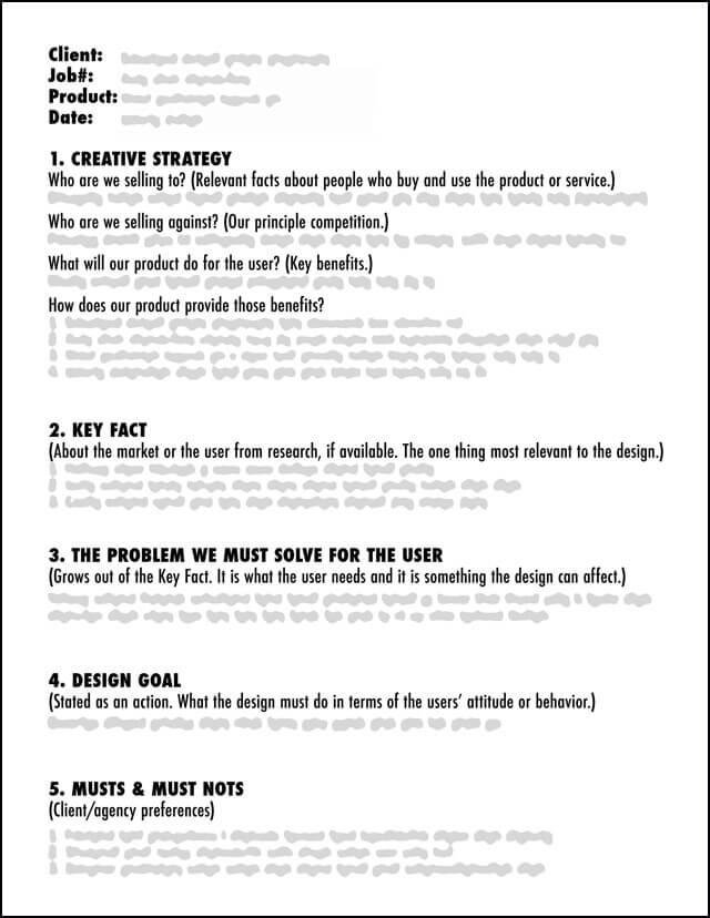 Creative Brief Generator