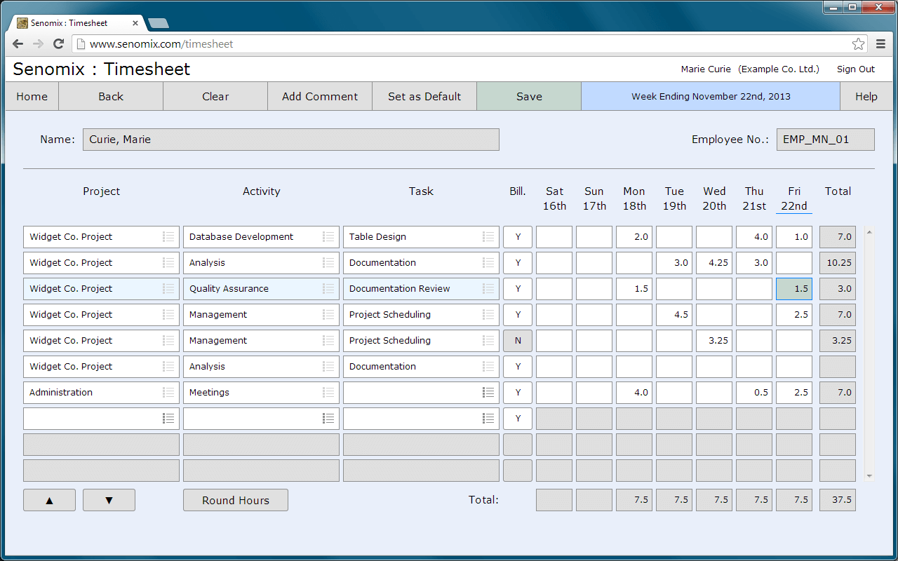 Online Time Tracking Software