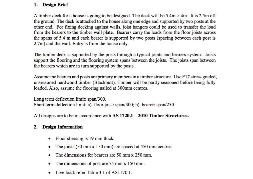 House Design Brief Template