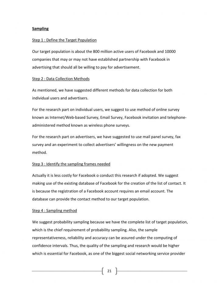 Market Research Proposal Template PPT