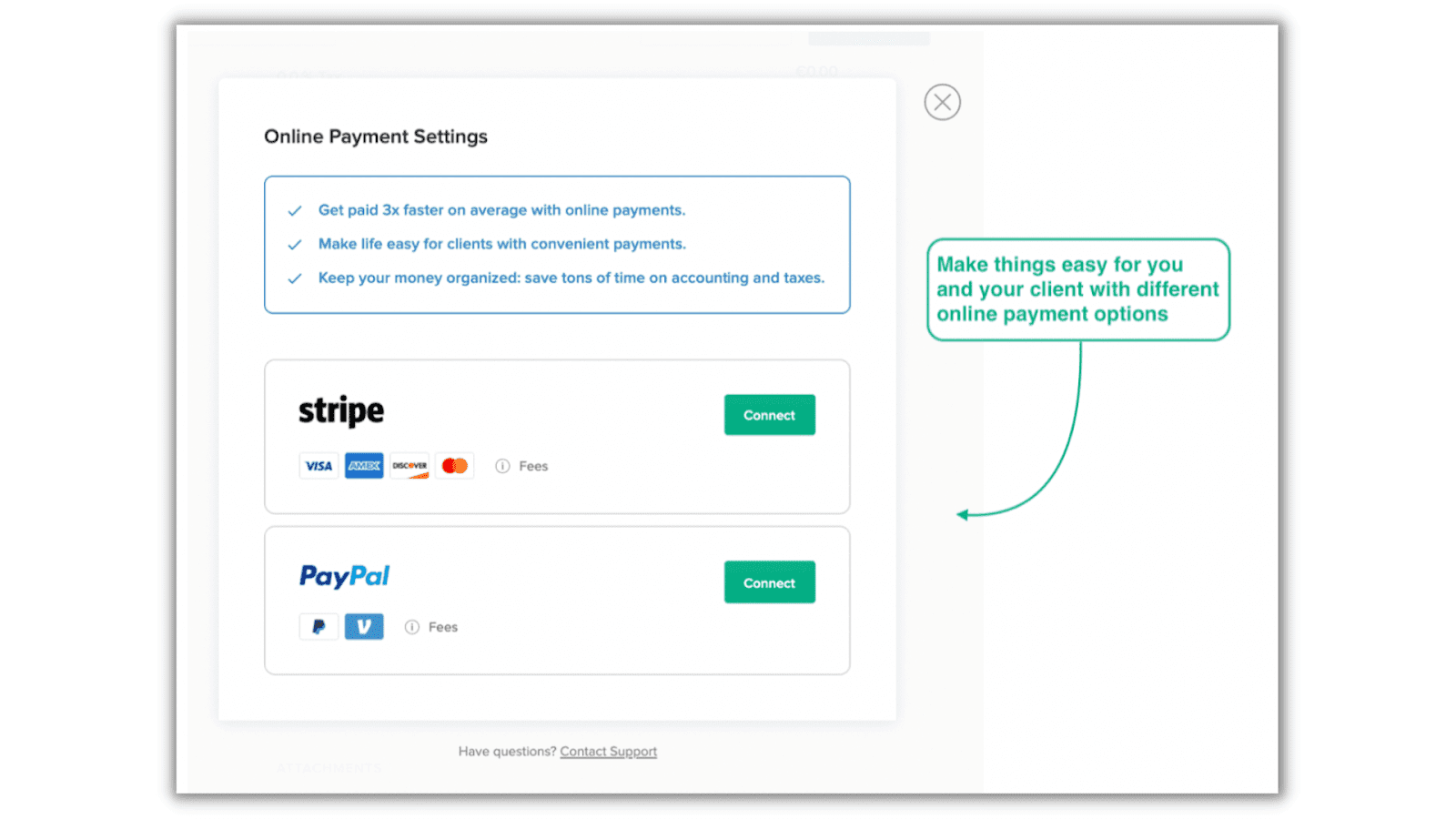 Add different payment options