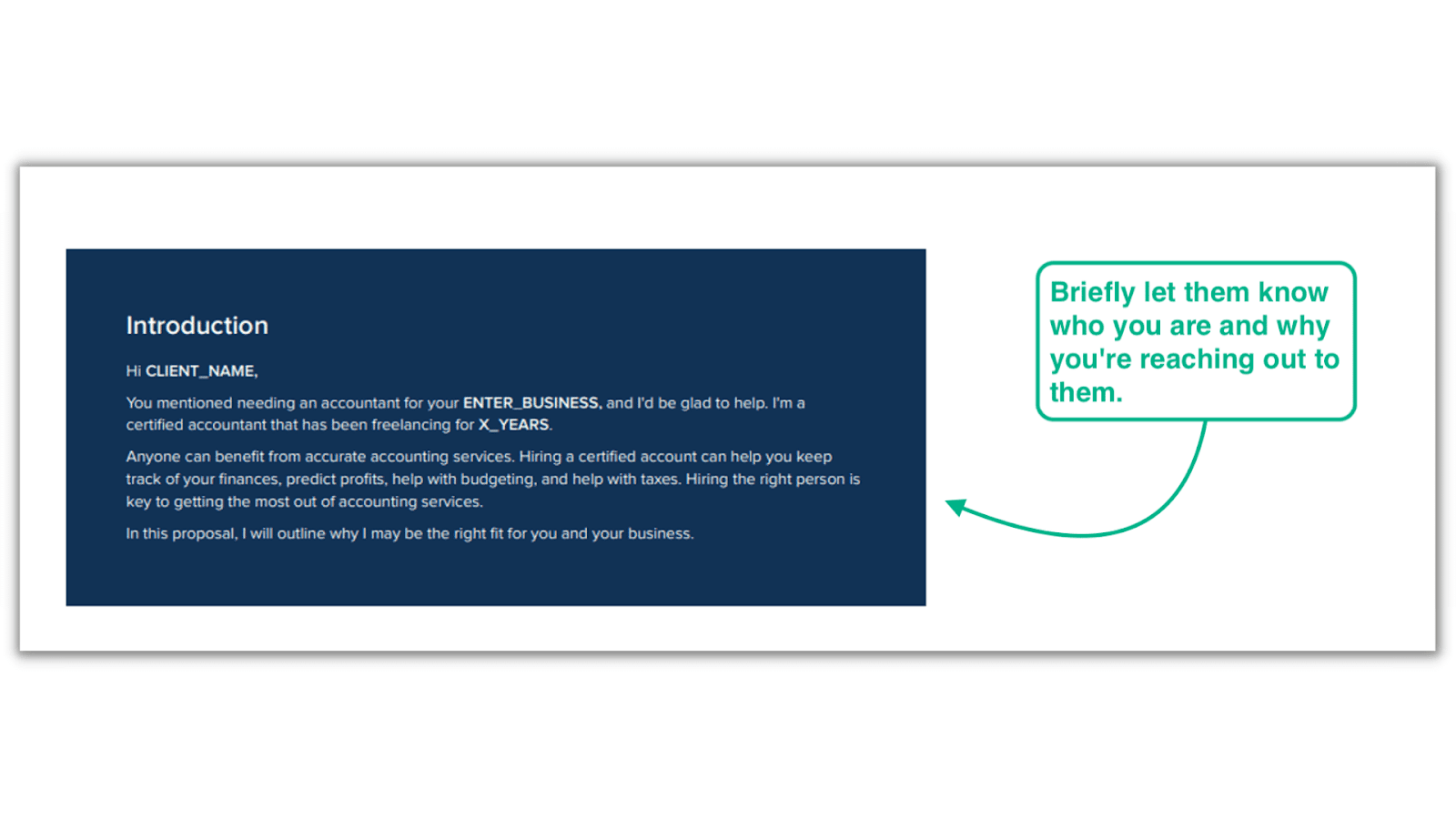 tips on writing a cover letter