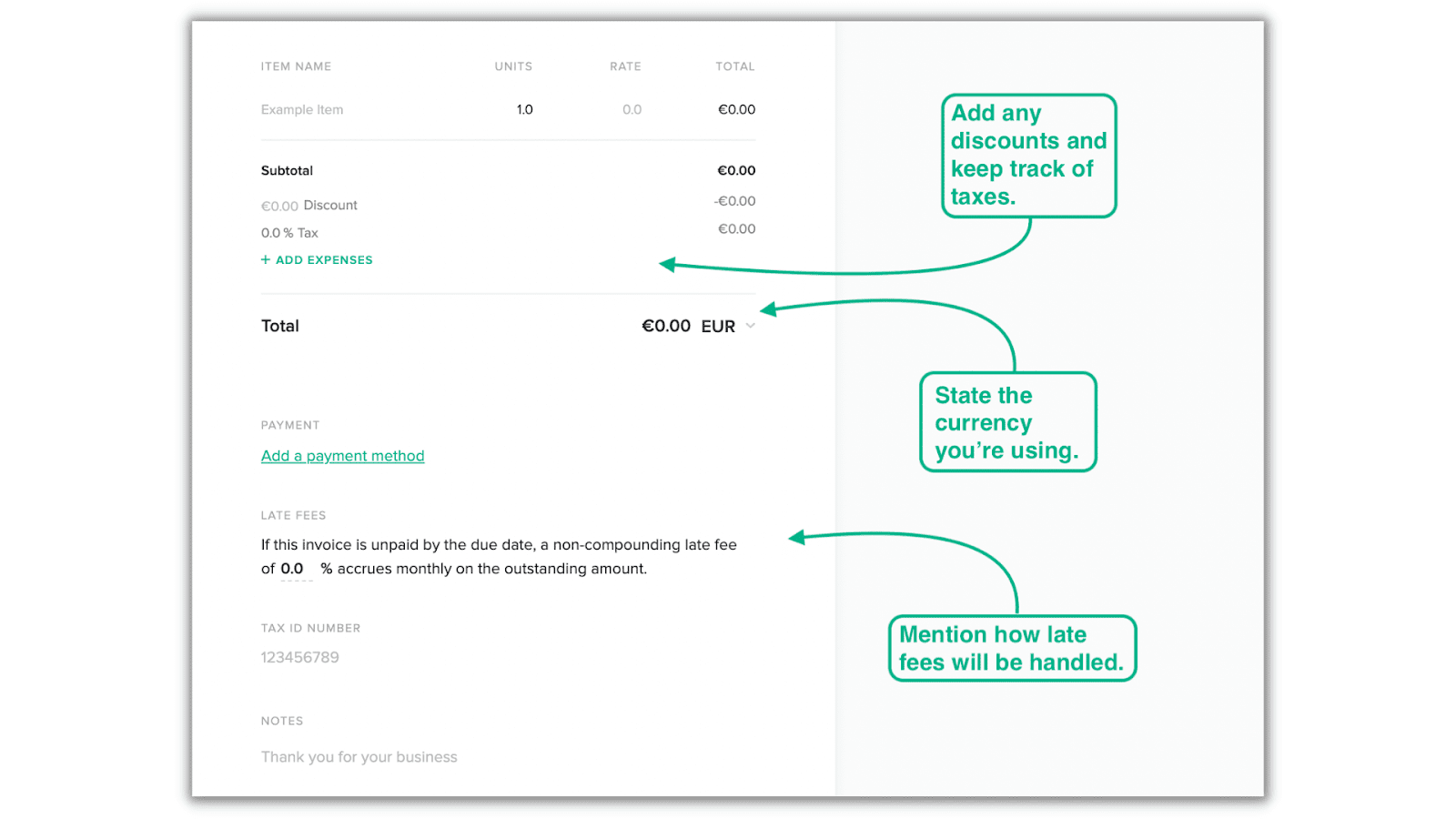 tips on creating a subcontractor invoice