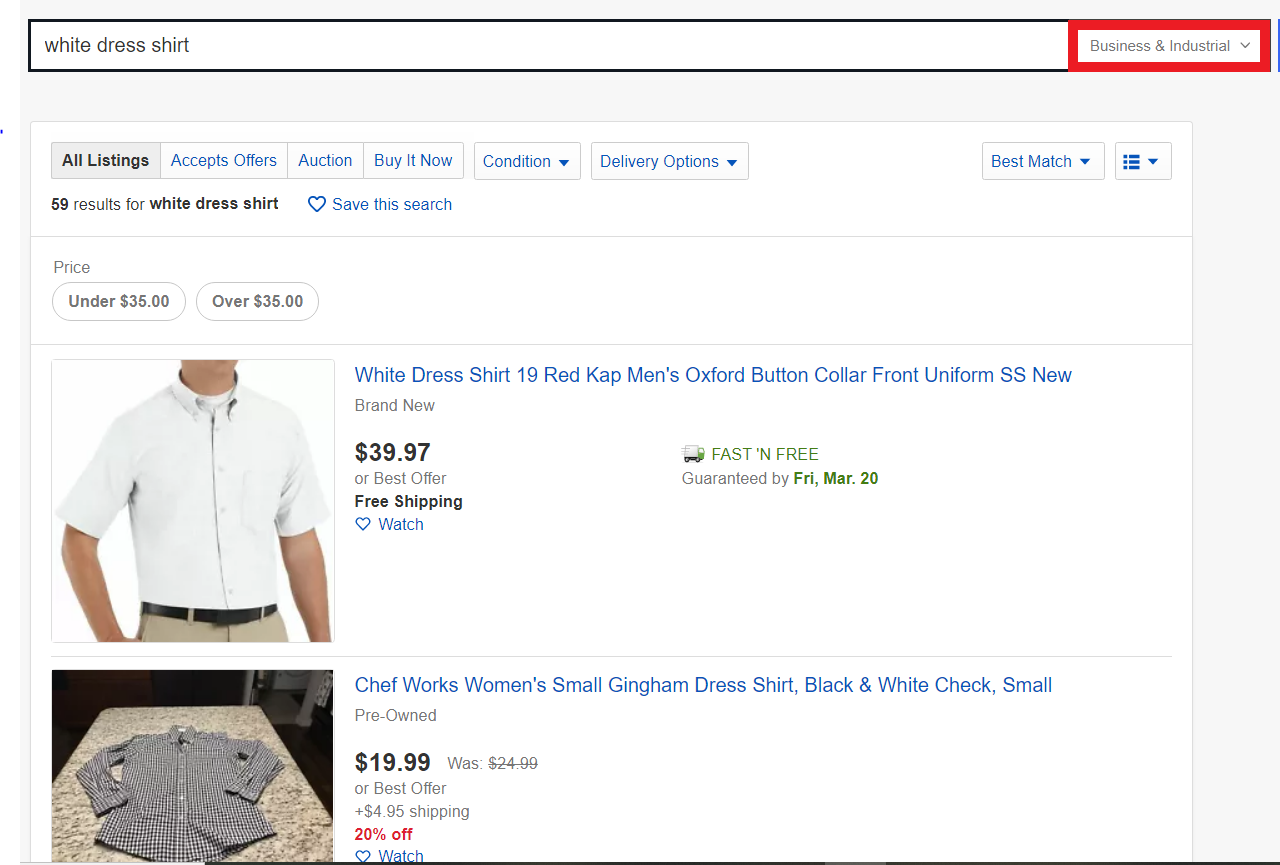 How to Use eBay Search A Beginners Guide Size.ly Blog