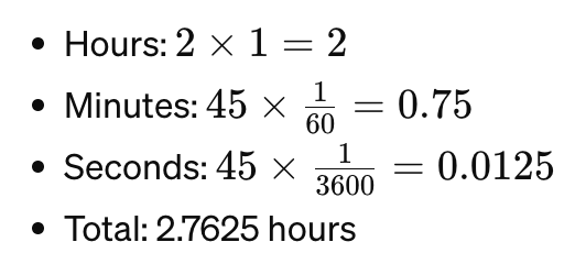 Dezimalstunden In Stunden Und Minuten Formel Zeit-Dezimal-Rechner | Advanced & Simple Calculations